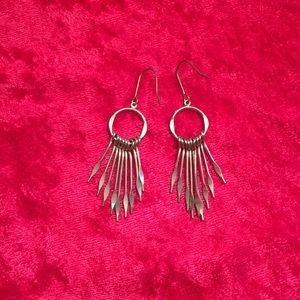 Fringe earrings